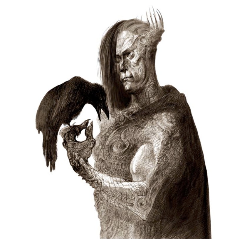 Character design for Draconia