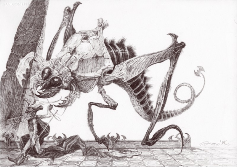 Etching And Drawings