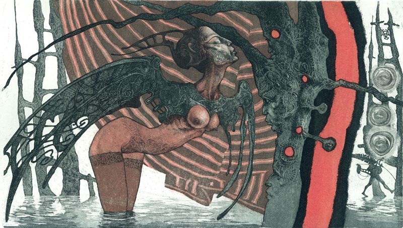 Etching And Drawings