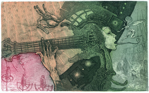 Etching And Drawings